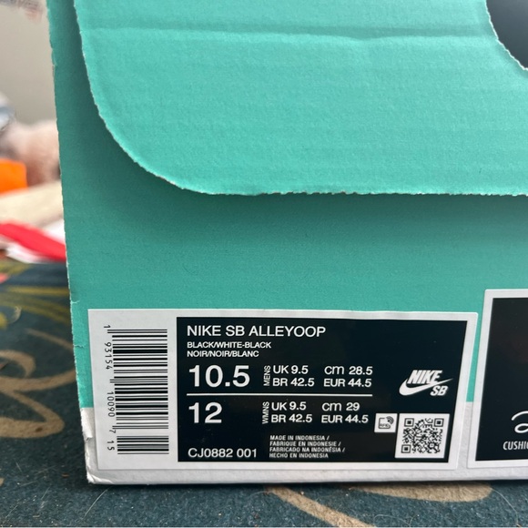 🆕.    . Nike SB Alleyoop Black Men’s Trainers sneakerss - Picture 13 of 13